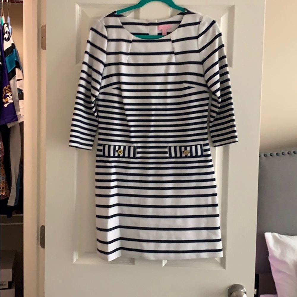 Lilly Pulitzer striped dress